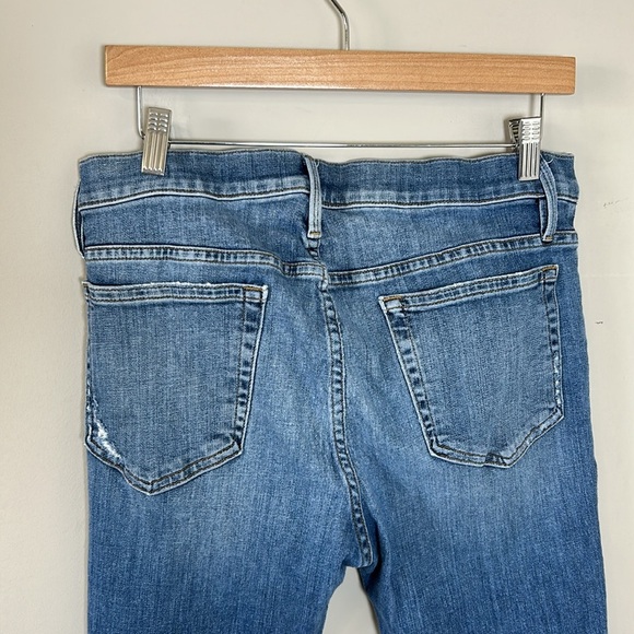 Frame Denim Jagger True Skinny Conrad Mens Slit Knees Mid Rise Sz 34 - Picture 8 of 15
